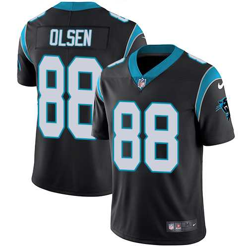 Nike Carolina Panthers #88 Greg Olsen Black Team Color NFL Vapor Untouchable Limited Jersey,We sell and wholesale Nike Carolina Panthers #88 Greg Olsen Black Team Color NFL Vapor Untouchable Limited Jersey on line form chian!